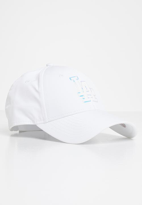 New Era - Irridescent logo 9forty los angeles dodgers - white