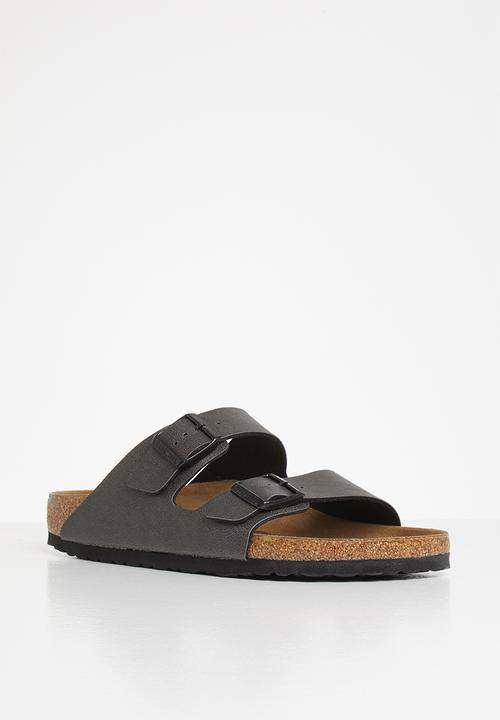 Birkenstock - Authentic pull up narrow fit - charcoal