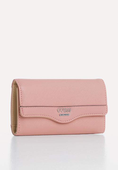 GUESS - Modesto slg slim clutch - rose
