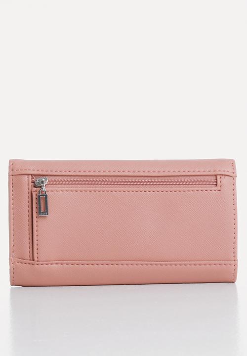 GUESS - Modesto slg slim clutch - rose