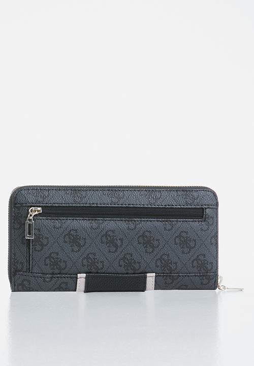 GUESS - Cathleen slg lrg zip around - coal