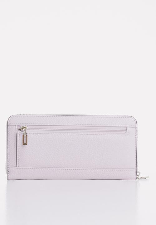 GUESS - Belle isle slg lrg zip around - lilac