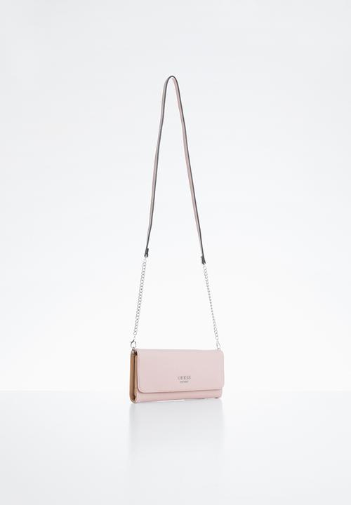 GUESS - Campos crossbody flap - pink