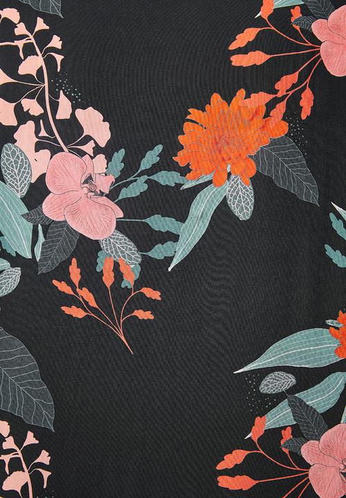 Superbalist - Printed longer length shacket - oriental floral