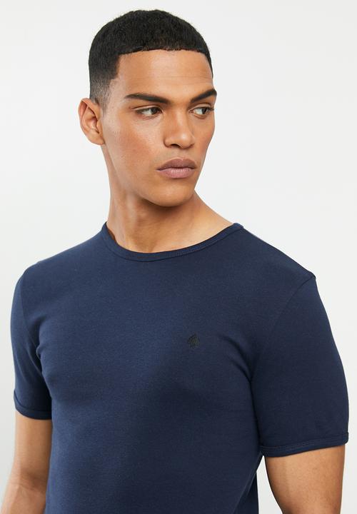 STYLE REPUBLIC - Ace crew neck tee - navy