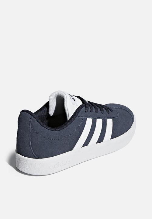 adidas Performance - Vl court 2.0 k sneakers - blue & white