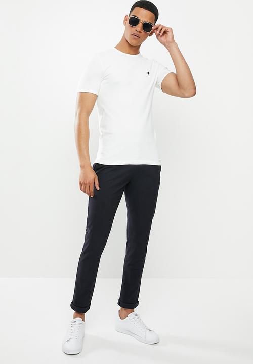STYLE REPUBLIC - Ace crew neck tee - winter white