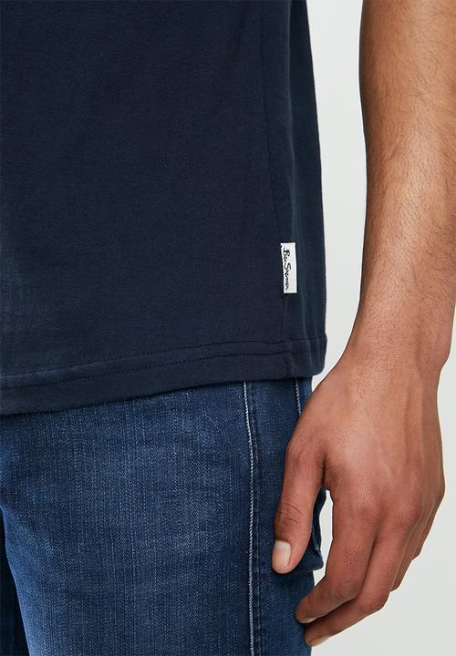 Ben Sherman - Chest print tee - navy