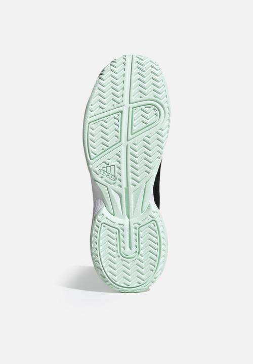adidas Originals - Adizero club k sneakers - core black/dash green/cloud white