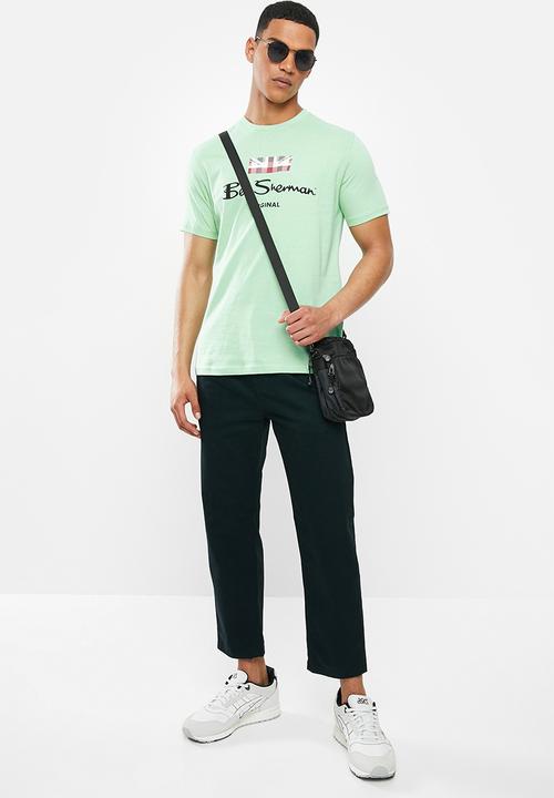 Ben Sherman - Chest print tee - mint
