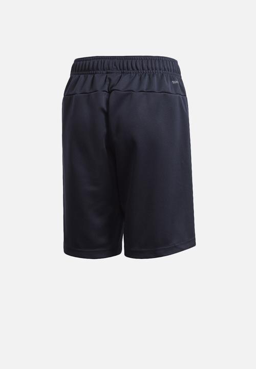 adidas Originals - Tr linear knit shorts - navy & white