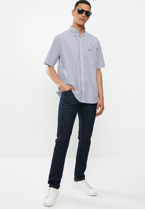 Pringle of Scotland - Daxton short sleeve shirt - navy