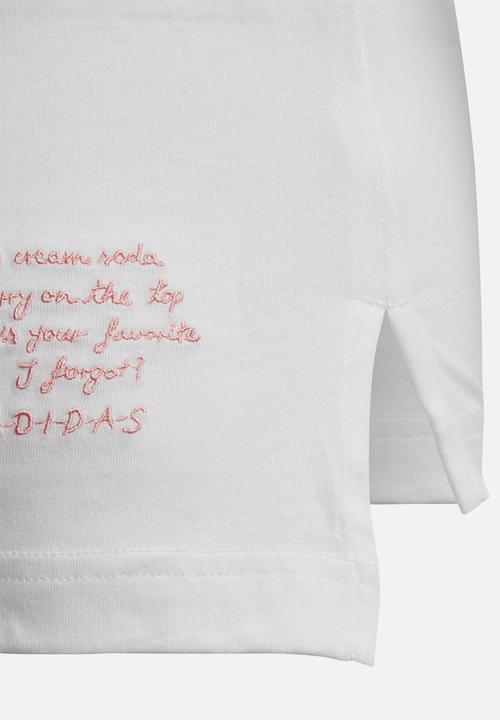 adidas Originals - Badges tee - white & black