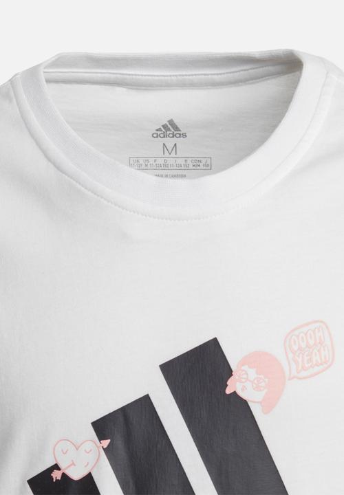 adidas Originals - Badges tee - white & black