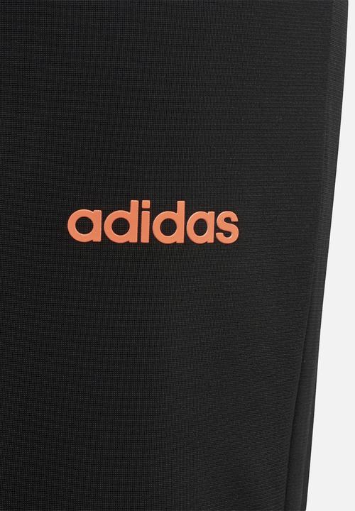 adidas Originals - Entry tracksuit - coral & black 