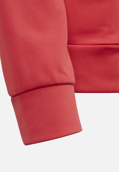 adidas Originals - Entry tracksuit - coral & black 