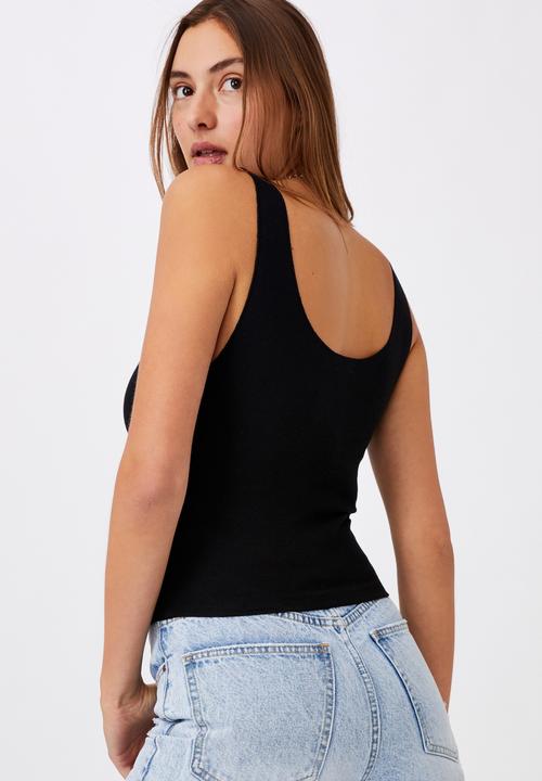 Cotton On - Kerr tank top - black