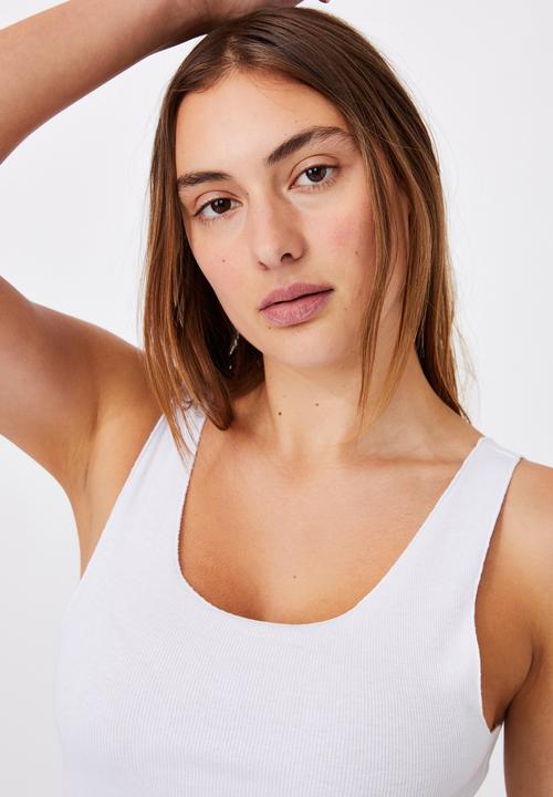 Cotton On - Kerr tank top - white