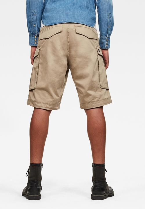 G-STAR - Cargo loose 1\2 shorts - neutral