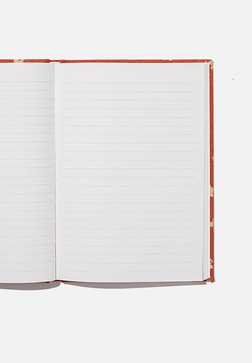 Typo - A5 oxford notebook - ecru oversized polka