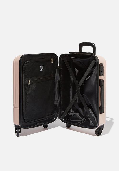 Typo - Sml 19inch hard suitcase - blush