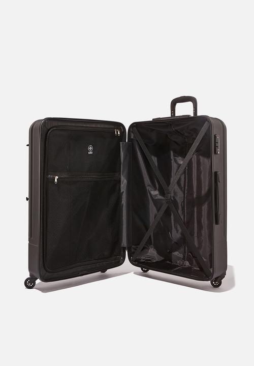 Typo - Med 24inch hard suitcase - black