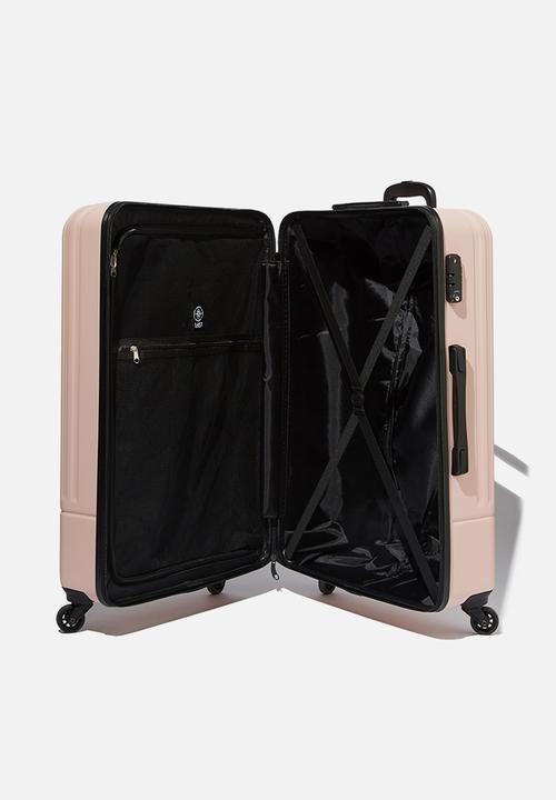 Typo - Lrg 28inch hard suitcase  - blush