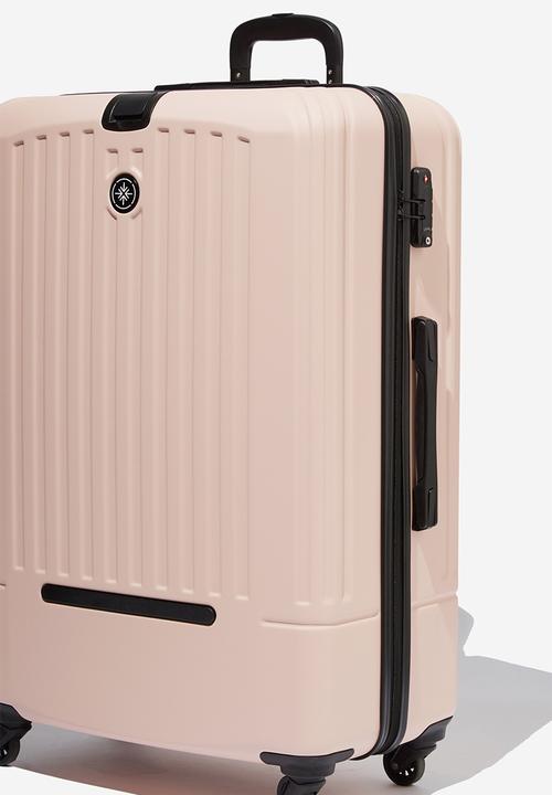 Typo - Lrg 28inch hard suitcase  - blush