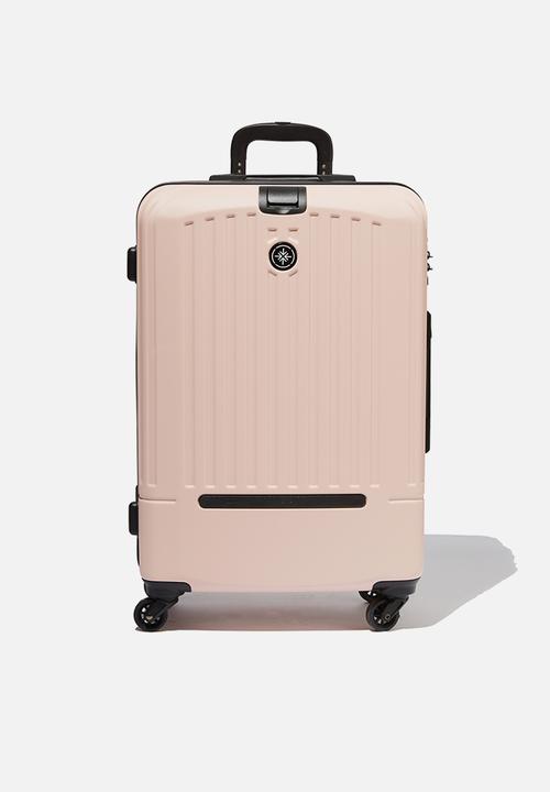 Typo - Med 24inch hard suitcase - blush