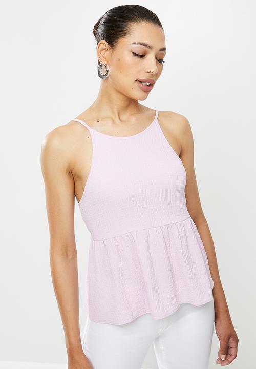 MILLA - Halter blouse - lilac