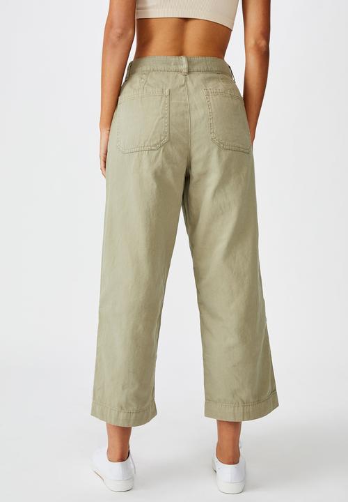 Cotton On - Taylor pant - silver sage