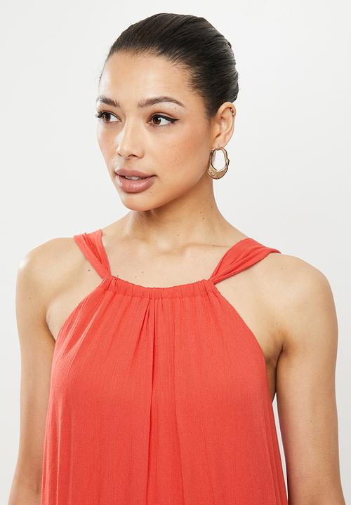 MILLA - Trapeze maxi dress - burnt orange