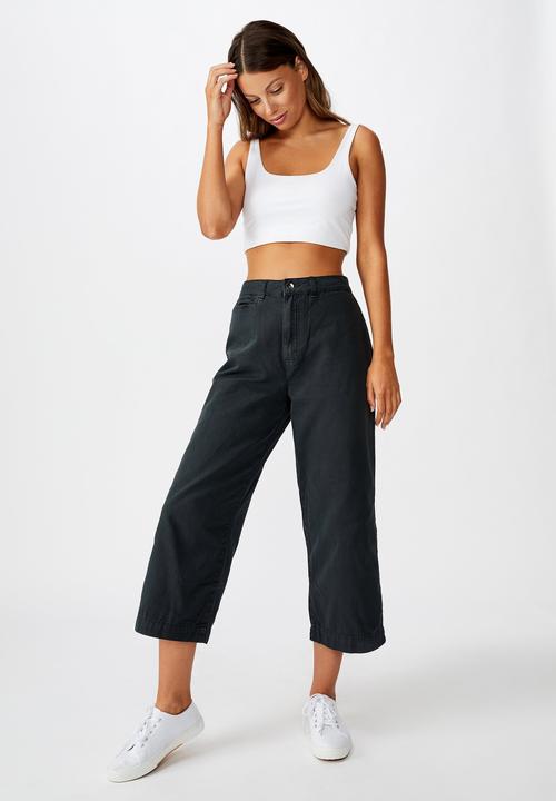 Cotton On - Taylor pant - washed black