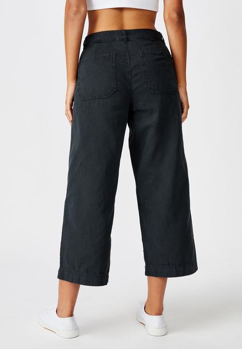 Cotton On - Taylor pant - washed black