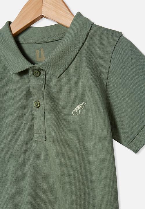 Cotton On - Kendricks polo - swag green