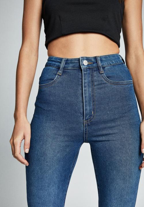 Cotton On - Ultra high super stretch jean - berkley blue pokets