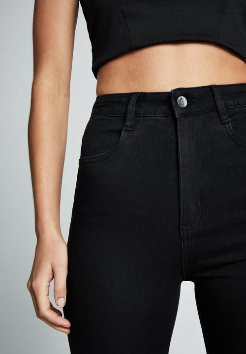 Cotton On - Ultra high super stretch jean - black