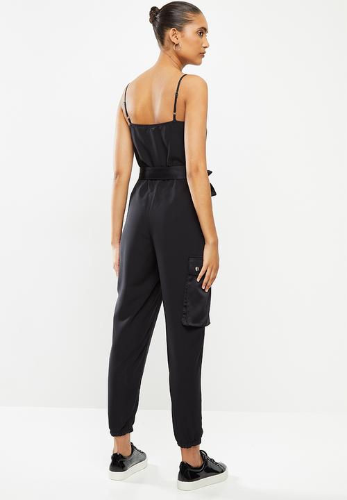 SISSY BOY - Be yourself jumpsuit - black