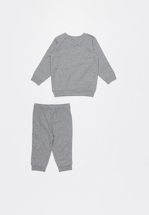 PUMA - Minicats ess crew jogger - grey