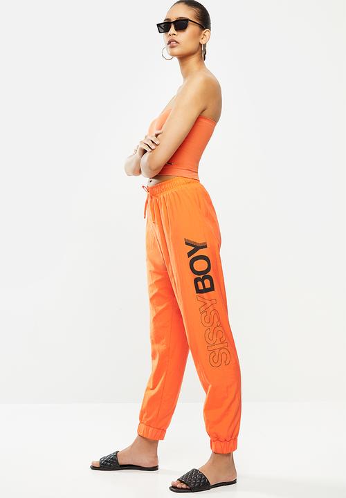 SISSY BOY - Sporty track pant - orange