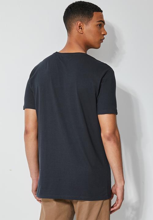 Superbalist - Nate crew neck tee - dark flint grey