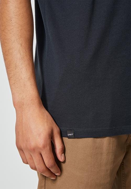 Superbalist - Nate crew neck tee - dark flint grey