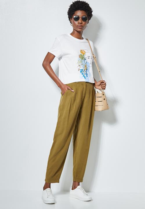 Superbalist - Printed tee - white