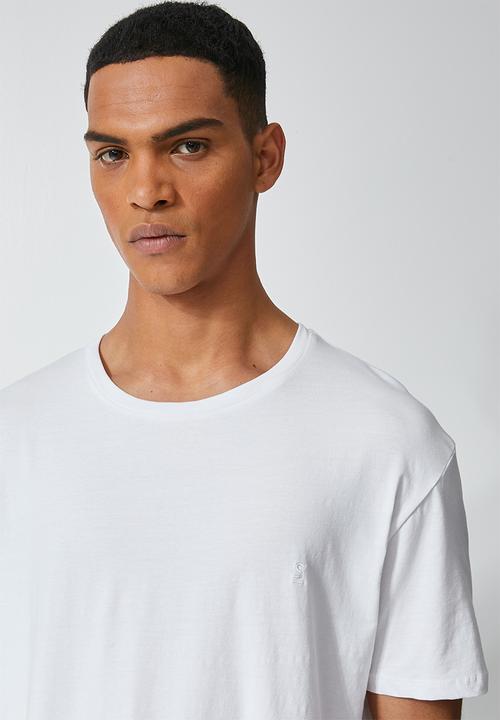 Superbalist - York premium crew neck tee - white
