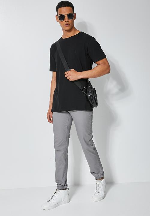 Superbalist - York premium crew neck tee - black