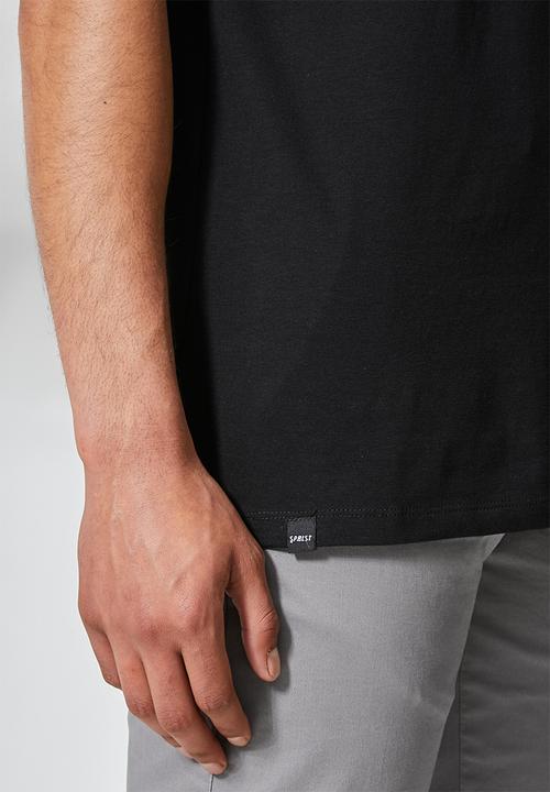 Superbalist - York premium crew neck tee - black