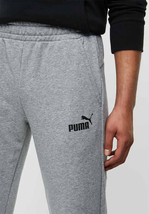 PUMA - Ess logo pants track pant - medium gray heather