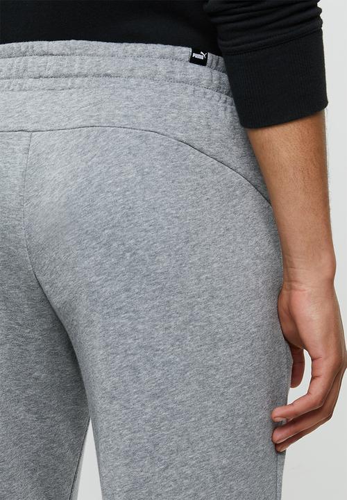PUMA - Ess logo pants track pant - medium gray heather