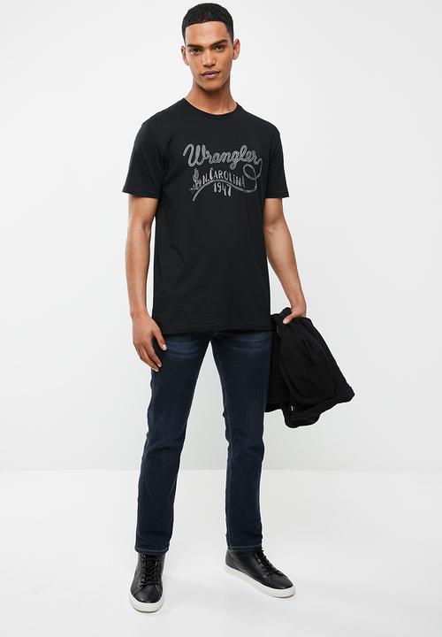 Wrangler - Wrangler carolina tee - black