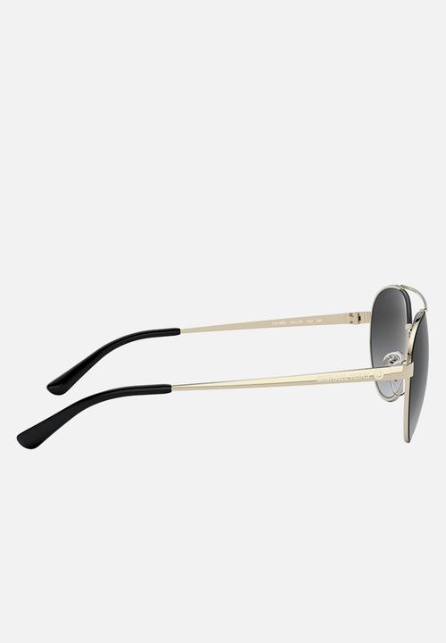 Michael Kors Eyewear - Aventura pilot sunglasses  - dark grey gradient